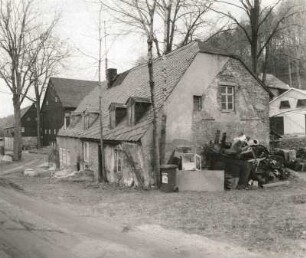 Nassau (Kreis Brand-Erbisdorf), Dorfstraße 4. Alte Ölmühle (Wohnhaus)