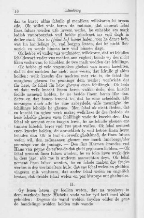II. Gewandschneider