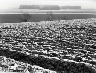 Winterlicher Acker,