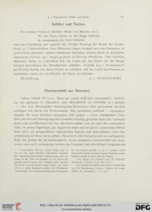 8: Fluchinschrift aus Maionien