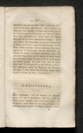 Schulordnung.