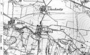 Kubschütz-Blösa. Meßtischblatt, Sekt. Hochkirch, Nr. 4853