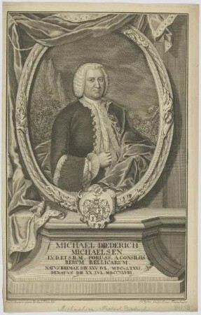 Bildnis des Michael Diederich Michaelsen