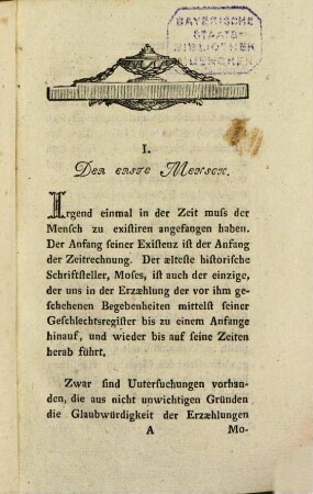 Natürliche Religion nach Ursprung, Beschaffenheit und Schicksalen