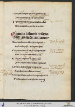 Secunda distinctio