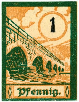 Geldschein / Notgeld, Pfennig, 1920