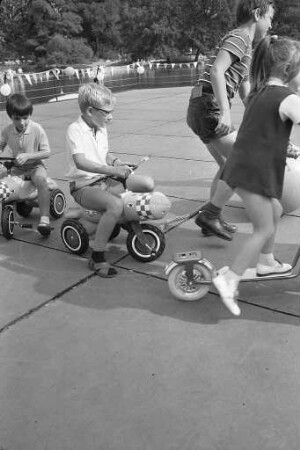 Erstes Kinderfest auf der Seebühne im Stadtgarten