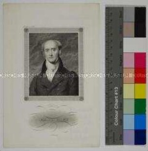 Porträt des britischen Politikers Charles Grey, 2nd Earl Grey - Blatt Nr. 232 aus Meyers Conversationslexikon