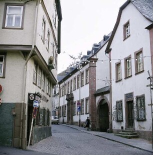 Gelnhausen. Hof der Abtei Arnsburg. Ansicht von Nordwesten