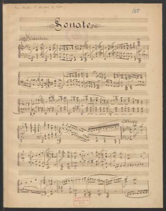 Sonaten; pf; f-Moll; KinBu 164