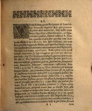 Dissertatio Theologica De Connexione Fidei Et Operum