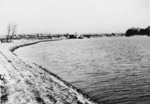 Hochwasser 1955 am Oberrhein