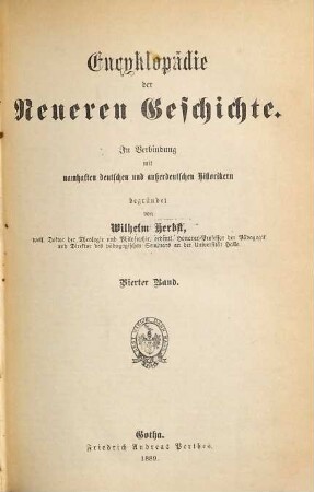 Encyklopädie der Neueren Geschichte : in Verbindung mit namhaften deutschen und außerdeutschen Historikern, 4. Nikolasburg-Stralsund