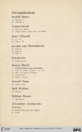 Georg Muche (Nr. 42-46)
