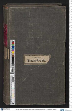 Kabinettsorders vom 2. Januar 1791 - 4. Januar 1792 (Abschriften)