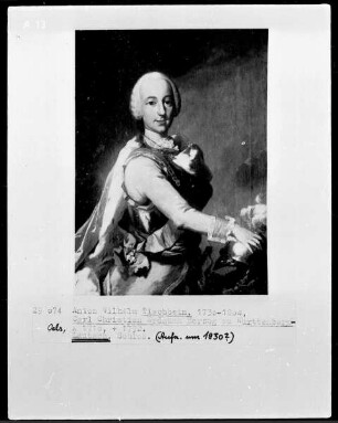 Ehebildnisse Sophie und Karl Christian Erdmann von Württemberg-Öls — Karl Christian Erdmann Herzog von Württemberg-Öls