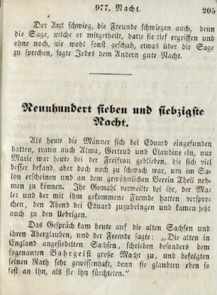 Neunhundert sieben und siebzigste Nacht