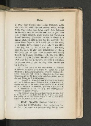 1787. Jänisch (Gottfried Jakob 2.).
