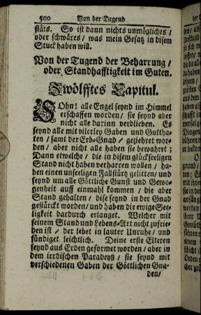 Zwölfftes Capitul.