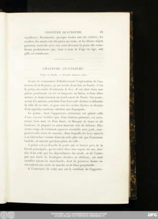 Chapitre Quatrième.