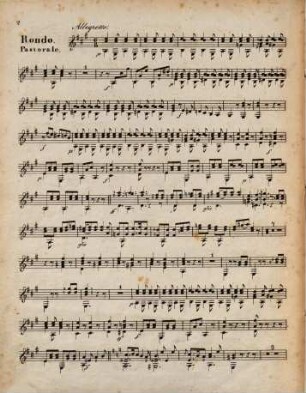 Premier nocturne pour piano & guitare : op. 36
