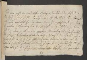 Brief von Johann Heinrich Lang