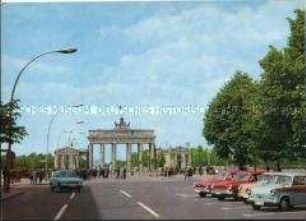 Brandenburger Tor von Osten gesehen