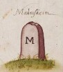 Malmsheim, Renningen BB (Leonberger Forst, Marksteinzeichen I)