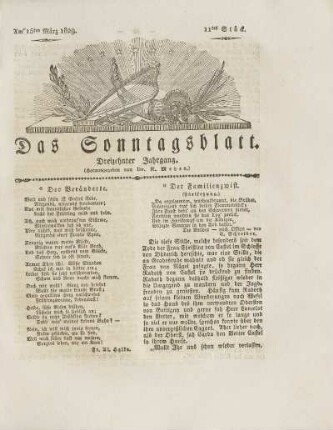 11, 1829: Stück