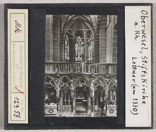 Oberwesel: Liebfrauenkirche, Lettner