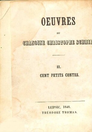 Cent petits contes pour les enfants