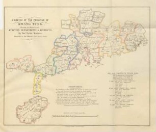 A Sketch of the Province of Kwang Tung