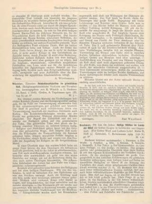131-132 [Rezension] Wächter, Theodor, Reinheitsvorschriften im griechischen Kult