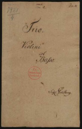 Sonaten; vl (2), bc; a-Moll; DürG 11