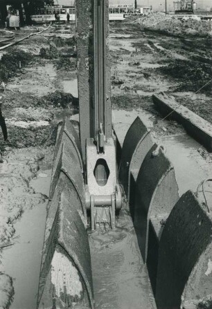 Kreisel, Schlitzwand, 1967