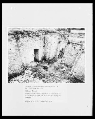 Palastanlage des Galerius — Oktogon — Vorraum