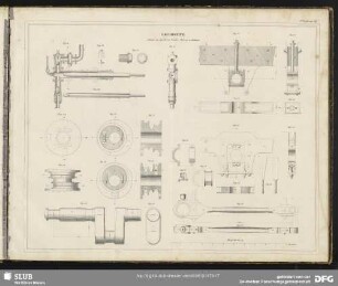 Taf. 7. Locomotive erbaut von den Herren Fenton, Murray u. Jackson