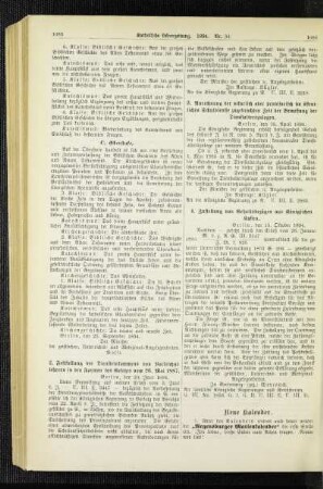 Anrechung der vikarisch oder provisorisch im öffentlichen Schuldienste zugebrachten Zeit der Bemessung der Dienstalterszulagen : [Verordnung vom 18. April 1894]