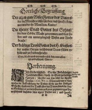 Göttliche Begrüßung / Geistliche Sonnen-Wende der Gott -gelassenen Seelen