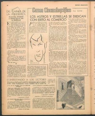 Del carnet de un periodista : Recuerdos, anécdotas y apuntes de la vida en Hollywood
