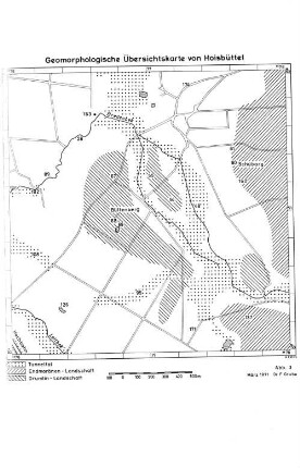 Geomorphologische Übersichtskarte von Hoisbüttel