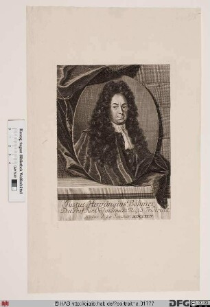 Bildnis Justus Henning Böhmer