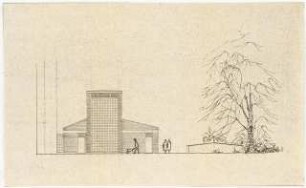 Evangelisches Diakonissenkrankenhaus Bethanien, Berlin-Kreuzberg Umbau. Kesselhaus Süd: Ansicht