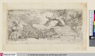 [Pan et deux Faunes; Pan und zwei Faune]
