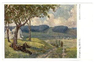Völkerkrieg 1914/15 Nr. 114: Willkommene Labung (Mayer)