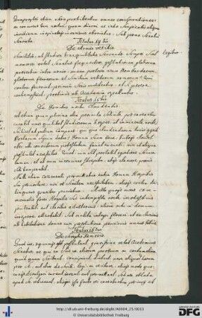 [fol. 7] Titulus 15tus: De domibus noctu claudendis