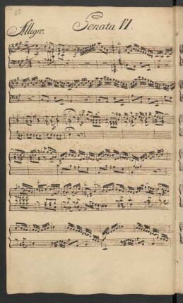Sonaten; cemb; A-Dur; H 29; Wq 48.6
