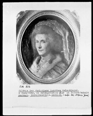 Bildnis Christiane Dorothea Oelschläger