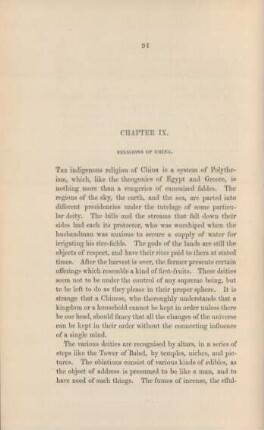 Chapter IX. Religions of China.