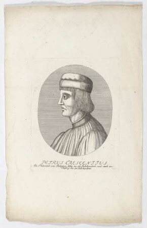 Bildnis des Petrus Crecentius